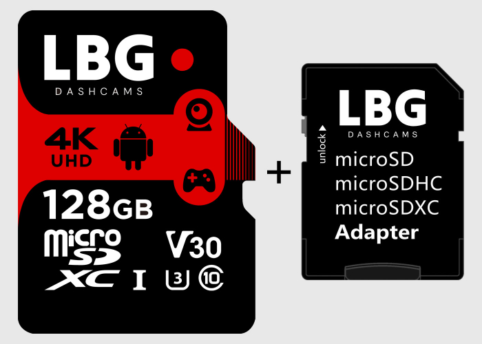 Carte microSD 128Go + adaptateur